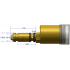 Welding Adapter, Lincoln 10 Series, PowerFeed 10, PowerFeed 84, DH10, LF-72, LF-74 (5 pin switch)